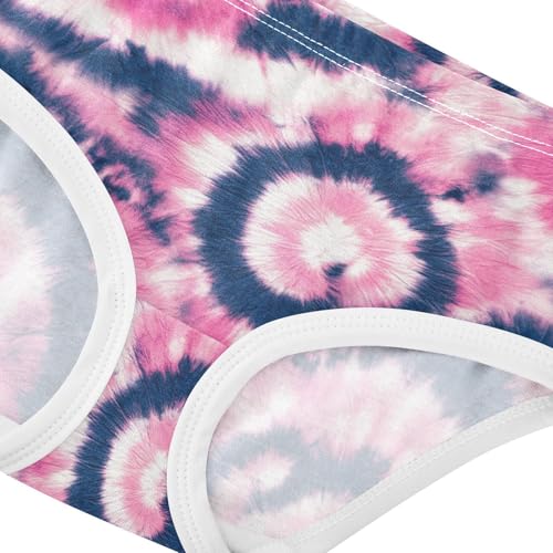 Girls Underwear Toddlers 2t Cotton Cute Panties Girl Animal Briefs Girls Undies Tie Dye Floral Navy Pink4
