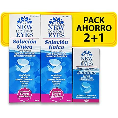 New Comfort Eyes Líquido De Lentillas – Pack Ahorro 2+1 Cover