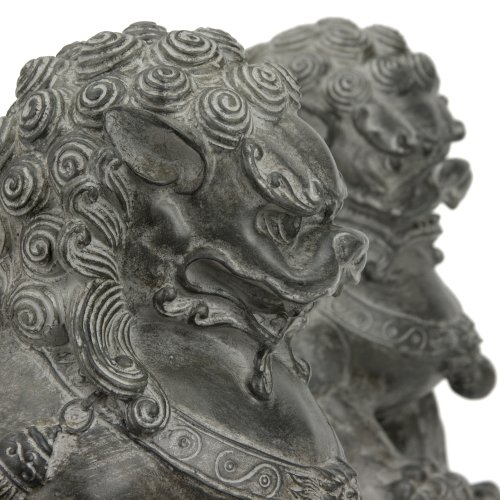 Estatua Fu Dog Sentado de 9 pulgadas miniatura 4