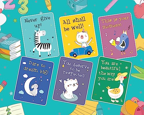 Image of Popcorn Affirmation Cards for Daily Motivation for Kids Positive Flash Deck for Kid Set of 28 Cards