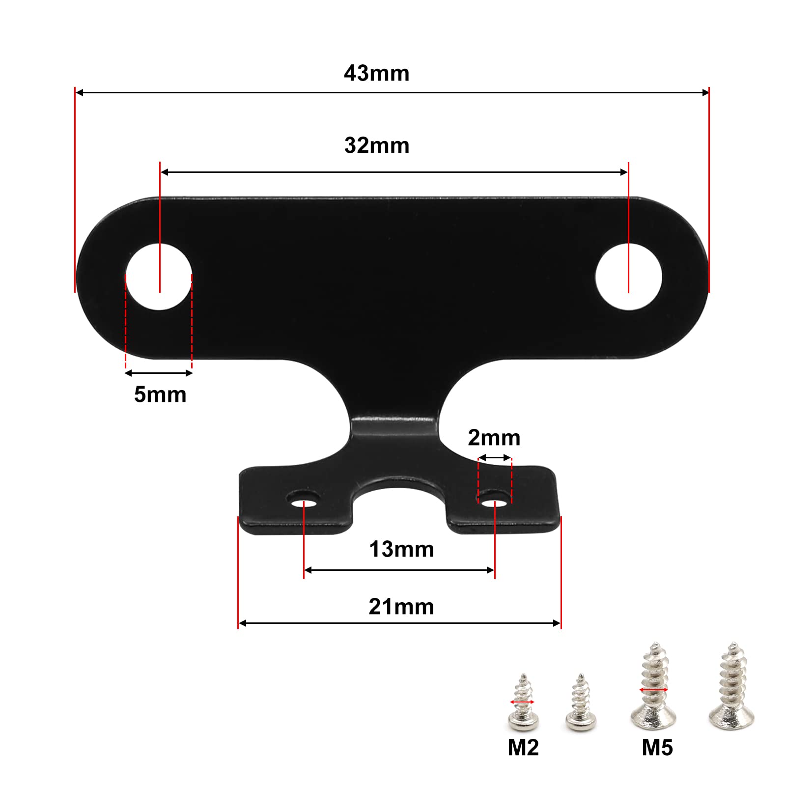 YnGia Car Rear Camera Mounting Bracket Car Auto Mirror Mount Rearview Holder Universal Dash Cam Backup Reverse Camera Mounting Stand - Image 2