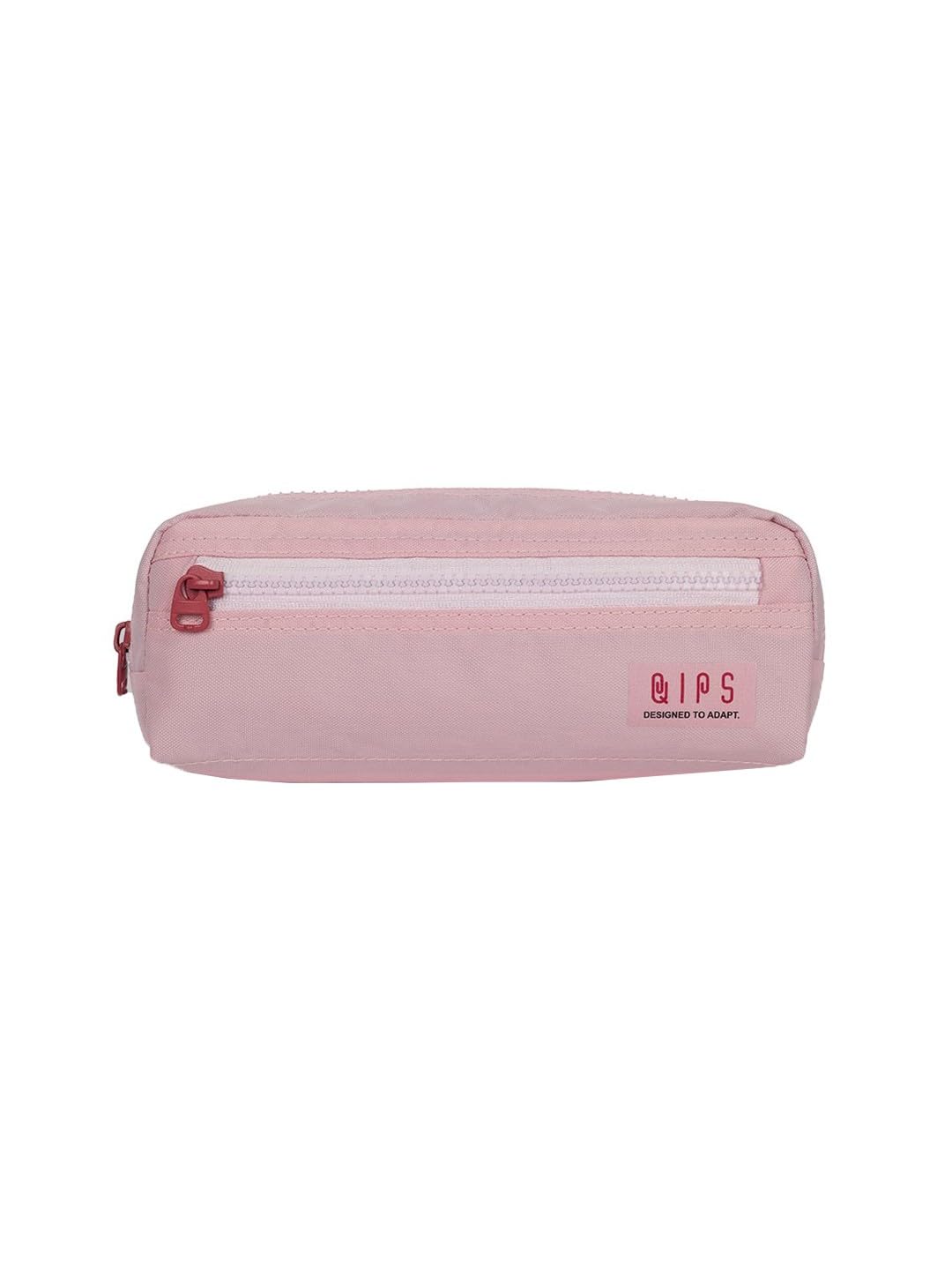 qips Multi Utility Durable Polyester Pencil Pouch Bag with Dual Compartments, Smooth Zipper Closure - Ideal for School, Office & Travel Accessories (Pink)-picture-19