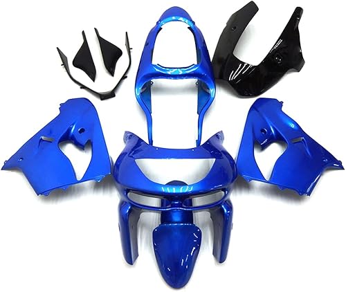 WYNMOTO Kit de carenados de inyección para Kawasaki ZX-9R 1998 1999 ZX9R NINJA 98 99 ABS plástico motocicleta carrocería azul brillante kits de