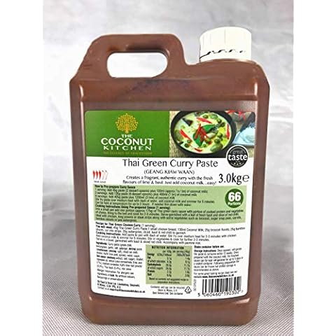Easy Thai Green Curry Paste by The Coconut Kitchen, 3Kg Catering Pack, Catering Prices, Restaurant Quality Cover
