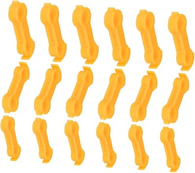 Bird Leg Hobble Brace 24pcs PVC for Parrot Chicken Recovery