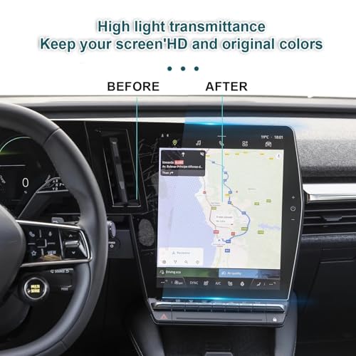 Affichage des instruments Megane E-Tech film nano protection auto 2025