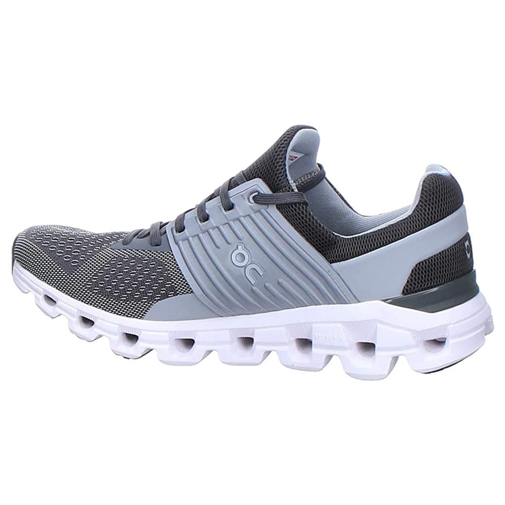 On Men's Cloud Swift Sneakers, Rock/Slate, Grey, 9 Medium US