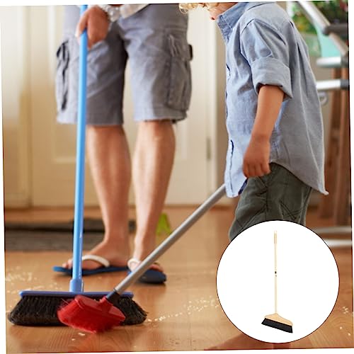 Anneome Pferdehaar Besen Langem Griff Robuster Haushaltsbesen für Böden und Teppiche Antistatische Borsten für Effektive Staubaufnahme Geeignet für Oberflächen – Bild 8