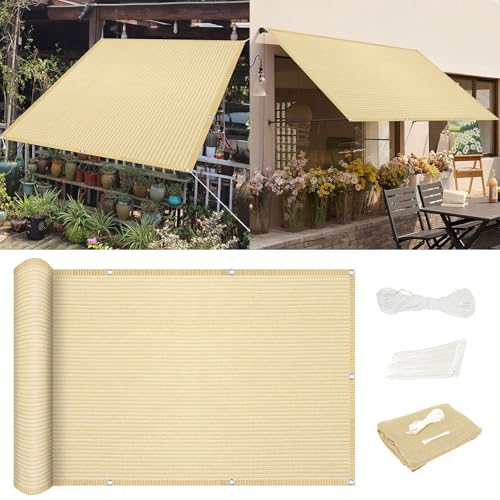 Voile ombrage rectangulaire coupe-vent résistant pour abriter les fleurs