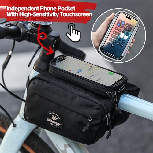 Bolsa para bicicleta de montaña y carretera Rhinowalk ajustable 3