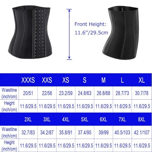 Image of ECOWALSON Waist Trainer for Women - 9 /25 Steel Bones & Additional Extender Cincher Corset for Hourglass body Shaper