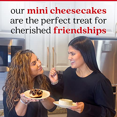 David’s Cookies Cheesecakes – Creamy, Classic Bakery Dessert Perfect for Any Occasion – Great Gift Idea for Women, Men, and Kids for Delivery – Assorted Mini (6 pcs, 27 oz)
