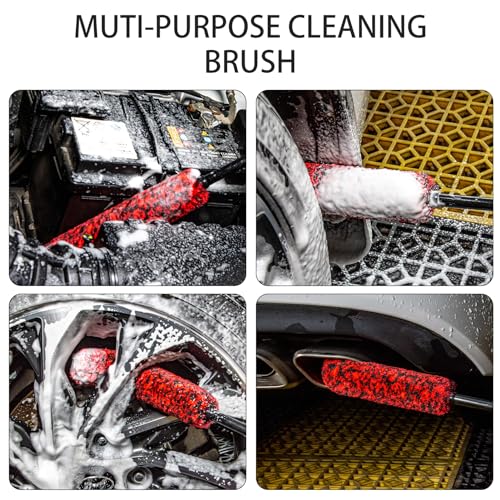bzczh Metal Free Soft Wheel Cleaner Brush