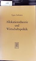 Allokationstheorie und Wirtschaftspolitik. 3163382312 Book Cover