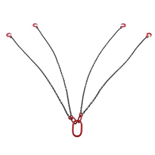 Elevación de cadena de acero de 4 patas, excelente material, amplias aplicaciones, estructura precisa, para construcción de fábrica, minería,