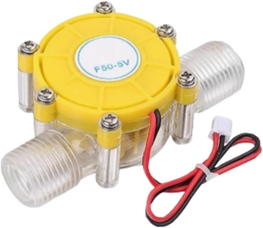 5V12V DC generator micro hydraulic experiment generator pipeline tap water micro power generation high power(5V透明)
