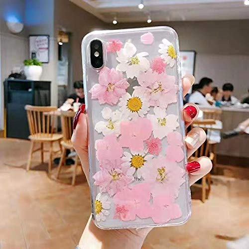 Emlivi Carcasa Para Iphone 12 Pro Max Con Diseño De Flores Blancas Y Rosas Emlivi Carcasa Para Iphone 12 Pro Max Con Diseño De Flores Blancas Y Rosas