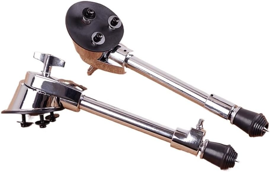 1 set Adjustable Set Bass Drum Legs Bottom Stand Support Premium Stainless Steel S-Proof Durable Long-Lasting