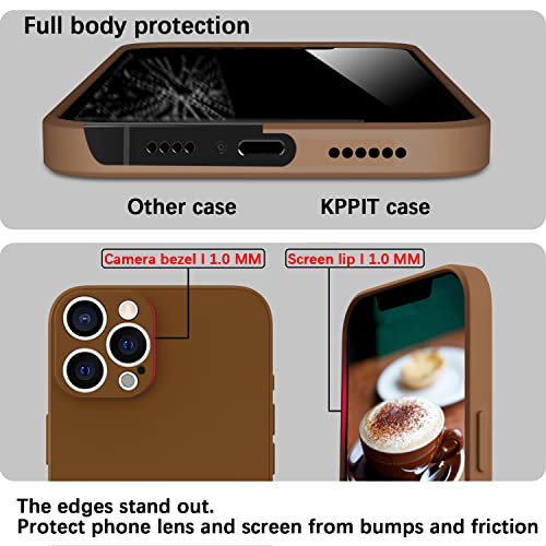 KPPIT Silicone Case Compatible with iPhone 12 Pro 6.1 inch protective case - Image 3