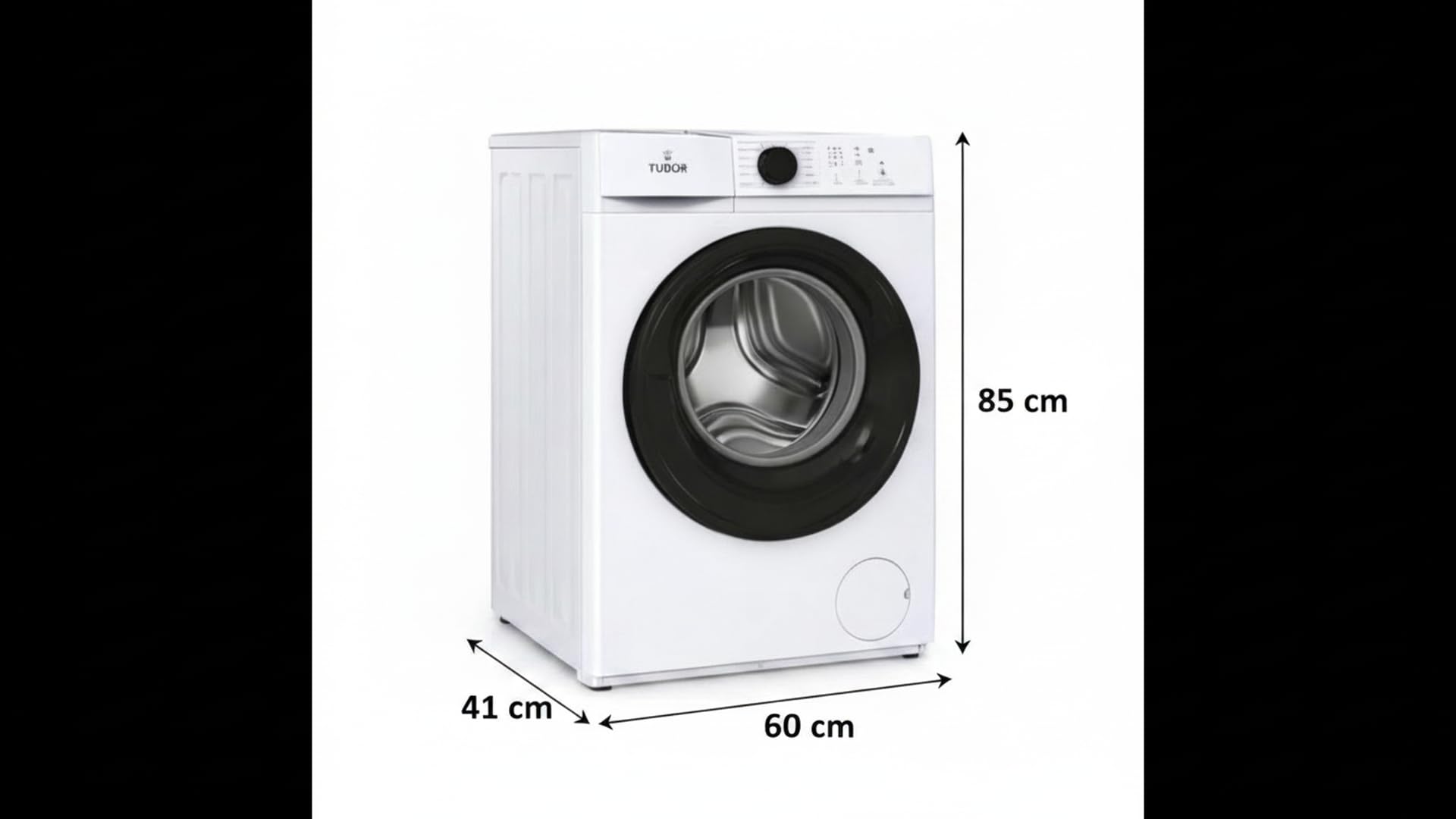 Lavatrice a Carica Frontale 6 kg Bianco Classe A 598×400×845 mm Vapore Rapido BLDC Inverter 1200 RPM 12 Programmi