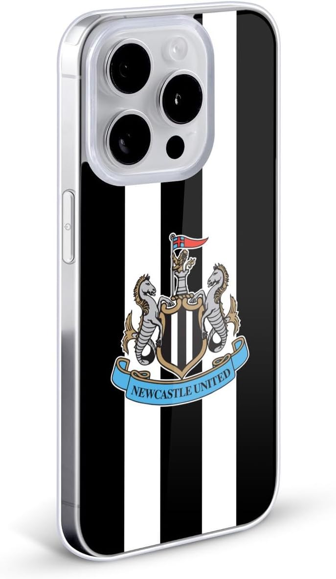 Head Case Designs Officially Licensed Newcastle United Football Club Home 2024/25 Crest Kit Soft Gel Case Compatible with Apple iPhone 11