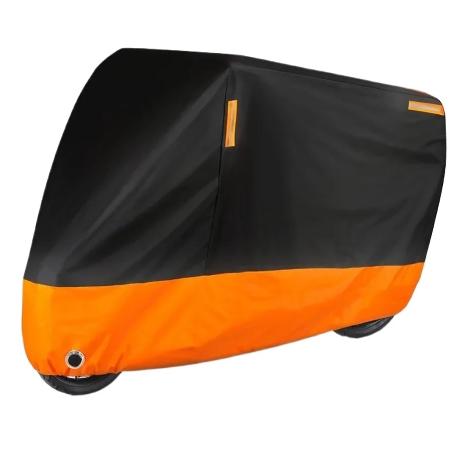Cubierta para Motocicleta De 105 Pulgadas, Refugio para Scooter Grande Y Pesado para Exteriores, Protección con 4 Tiras Reflectantes, Cubiertas Protectoras Resistente para Motocicleta Funda