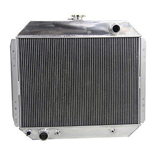 OzCoolingParts 66-79 Ford F-Series Radiator - 56mm 3 Row Core Aluminum Radiator for 1966-1979 1968 1970 73 75 77 Ford F100 F150 F250 F350 Truck Pickup, Bronco V8 Engine