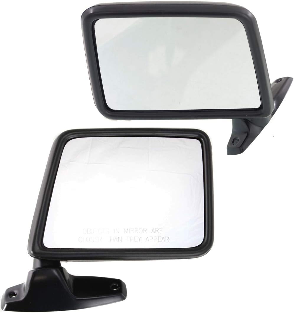 Kool Vue Driver & Passenger Side Mirrors for Ford F-150 F-250 F-350 1985-1991 Paintable