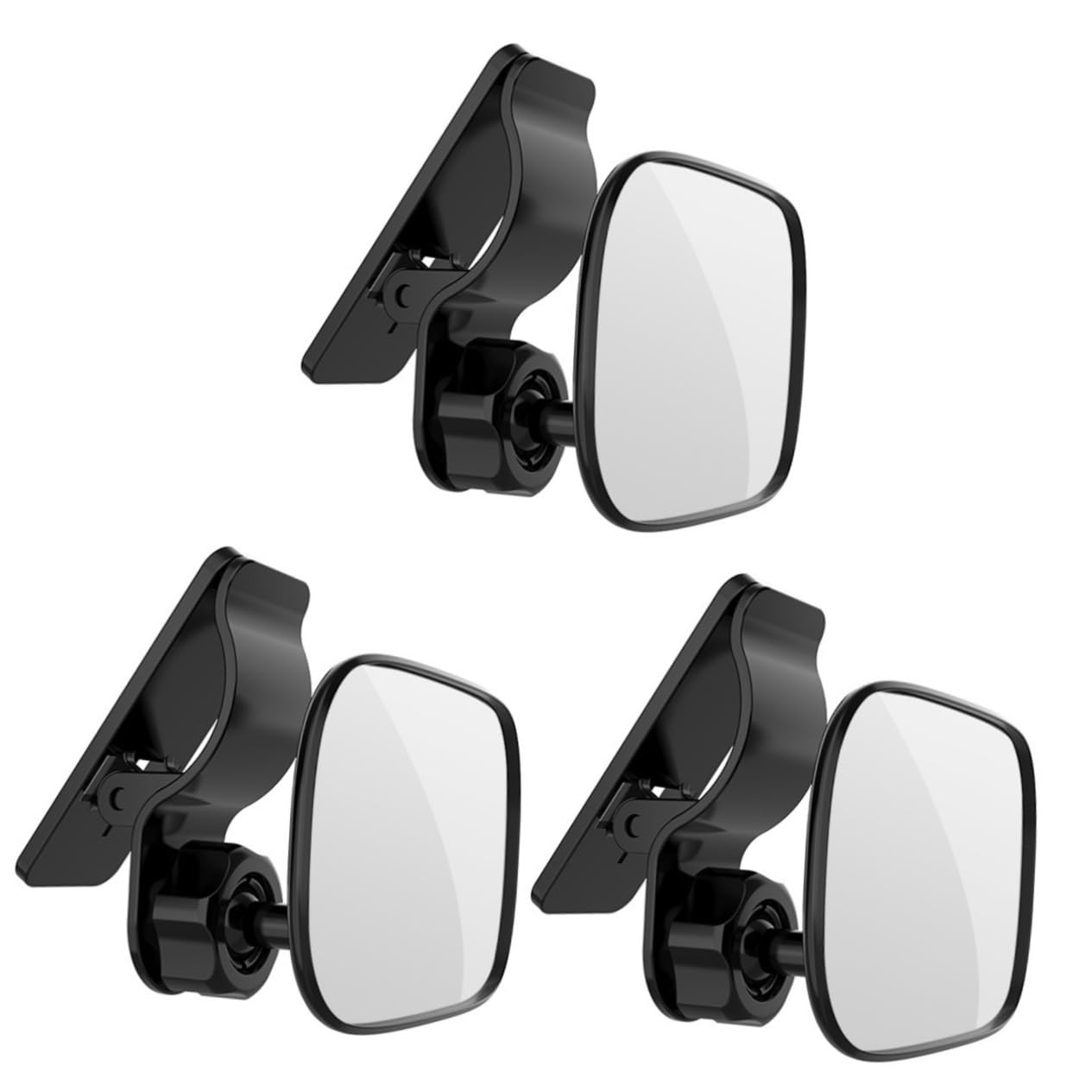 ULTECHNOVO 3 Piezas espejo retrovisor bebe asiento para espejo de seguridad para bebes asiento de coche infantil de vista de bebe de coche para o el plastico