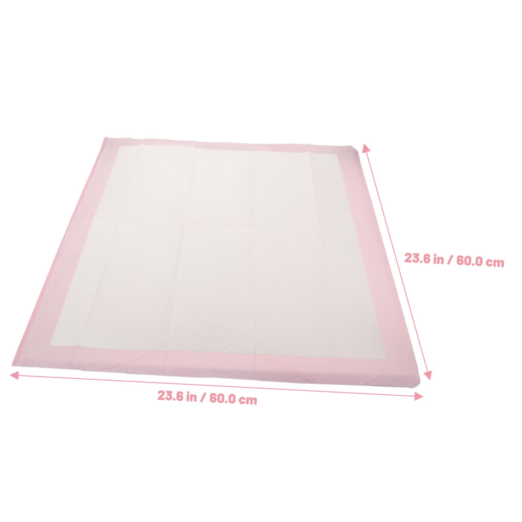 BESPORTBLE Alèse D’entraînement Jetable pour Rat, Absorbante, 1 Paquet | Rose, Film Pe Imperméable à Base de Pulpe, Confort et Chaleur, pour Sommeil et Éducation