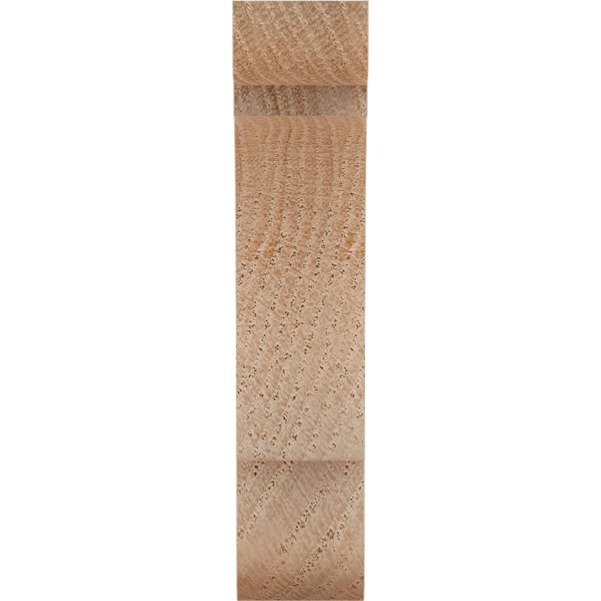 Ekena BKTW01X08X08OLRO 3/4 cala szer. x 20 cm wys. średni uchwyt do drewna olimpijskiego, czerwony dęb, 4,5 dł. x 20 cm wys
