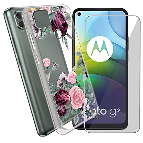 CXKJ Custodia per Motorola Moto G9 Power (6.80