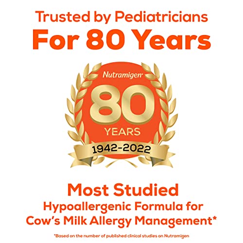 Nutramigen Hypoallergenic Baby Formula From Enfamil- Lactose Free Milk Powder, 12.6 Ounce - Omega 3 Dha, Probiotics For Digestive Health & Immune System, Iron #TOP5