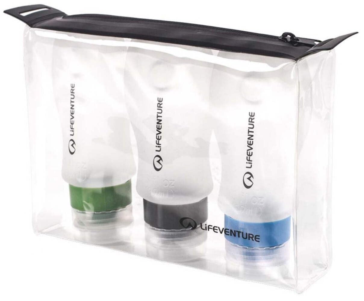 Lifeventure Silikon-Reiseflaschen-Set Product Description