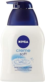 NIVEA Krem Soft mydło w pielęgnacyjnym mydle do rąk z olejkiem migdałowym łagodnie pachnącym mydłem kremowym jako ochrona i higienicznie czyste dłonie, 1500 ml, opakowanie 6 sztuk