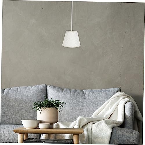 Image of Fabric Petal Lamp Shade for Tabletop and Ceiling Light Decorative Light for Home Decor Stylish Replacement Lampshade for Table Lamps and Floor Lamps