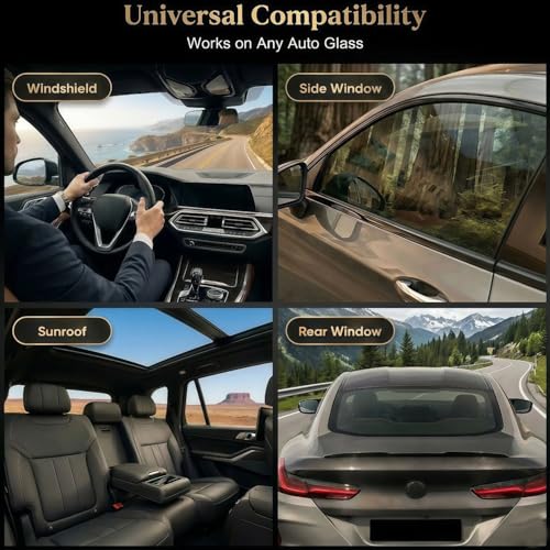 New 2Pack Windshield Repair Kit, 5Min Quick-Repair Nano Glass Repair Fluid. Suitable for Repairing car Windows, Rearview Mirrors and Glass. - Image 4