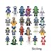 Sbolang Ninjago Mini Figures Kai Jay Sensei Wu Master Building Blocks Toys Set (24pcs)