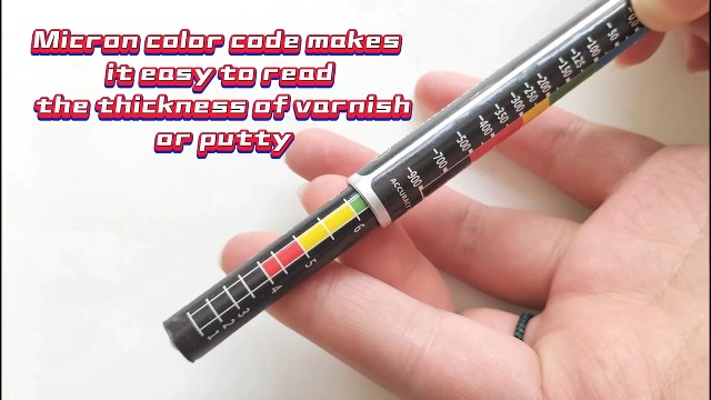 Misuratore Di Spessore Vernice Auto - Penna Magnetica Per Carrozzeria - Rileva Danni E Ritocchi (20 Micron Di Precisione) - Foto 7