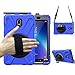 Samsung Galaxy Tab Active 2 Case, BRAECN [Rotating Hand Strap] [Built-in Kickstand] [Carrying Strap] Dropproof Shockproof Rugged Case for Galaxy Tab Active2 SM-T390/SM-T395/SM-T397 Tablet-Blue