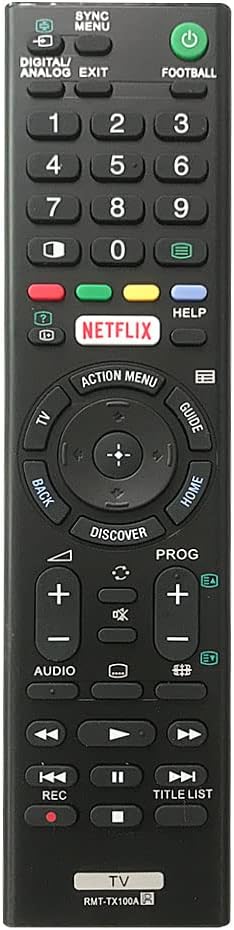 Sony TV Replacement Remote – Works For Most Sony Televisions (LED,LCD,Plasma) – Ideal TV Replacement Remote Control With Same Functions As The Original Sony Remote - Black-NANDEYIBI 3 51+Tj Kz6zL. AC SL1000