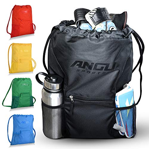 Drawstring Bag For Kids, Women and Men. Soccer Bag For Sports