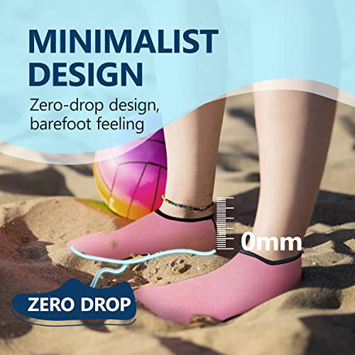 Image of JACKSHIBO Water Shoes for Women Men Quick-Dry Swim Shoes Beach Water Socks
