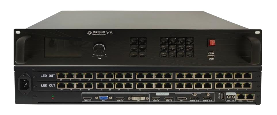 Image of LINSN Y8-640 LED Video Processor LINSN Y8 640 Series