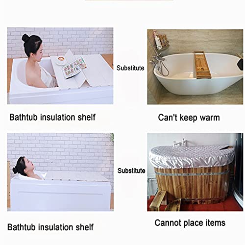 Plateau de baignoire isolant et pliable pour un rangement compact - 4