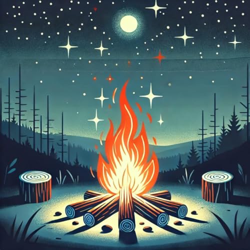 El Crepitar del Fuego: Un Momento de Relajación y Calidez para la Mente Podcast Por arte de portada