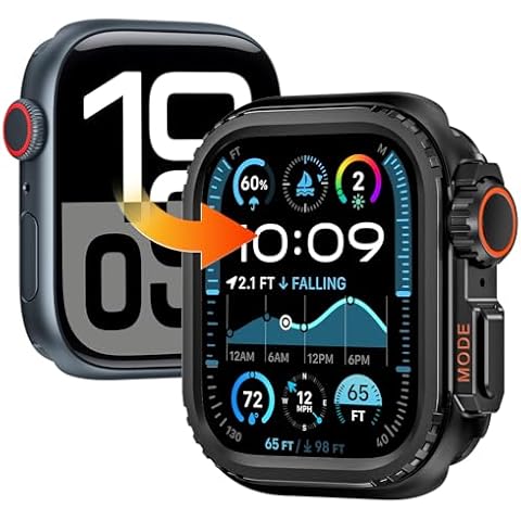 Goton Metal Bumper Case for Apple Watch Series 10 Cover