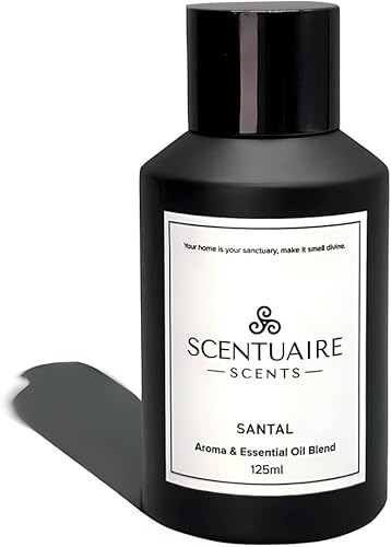 Miniatura 7 de Aceite difusor Santal de 4.2 fl oz, aroma puro de Santal 26, aceite esencial perfumado de primera calidad para nebulizador y difusor ultrasónico