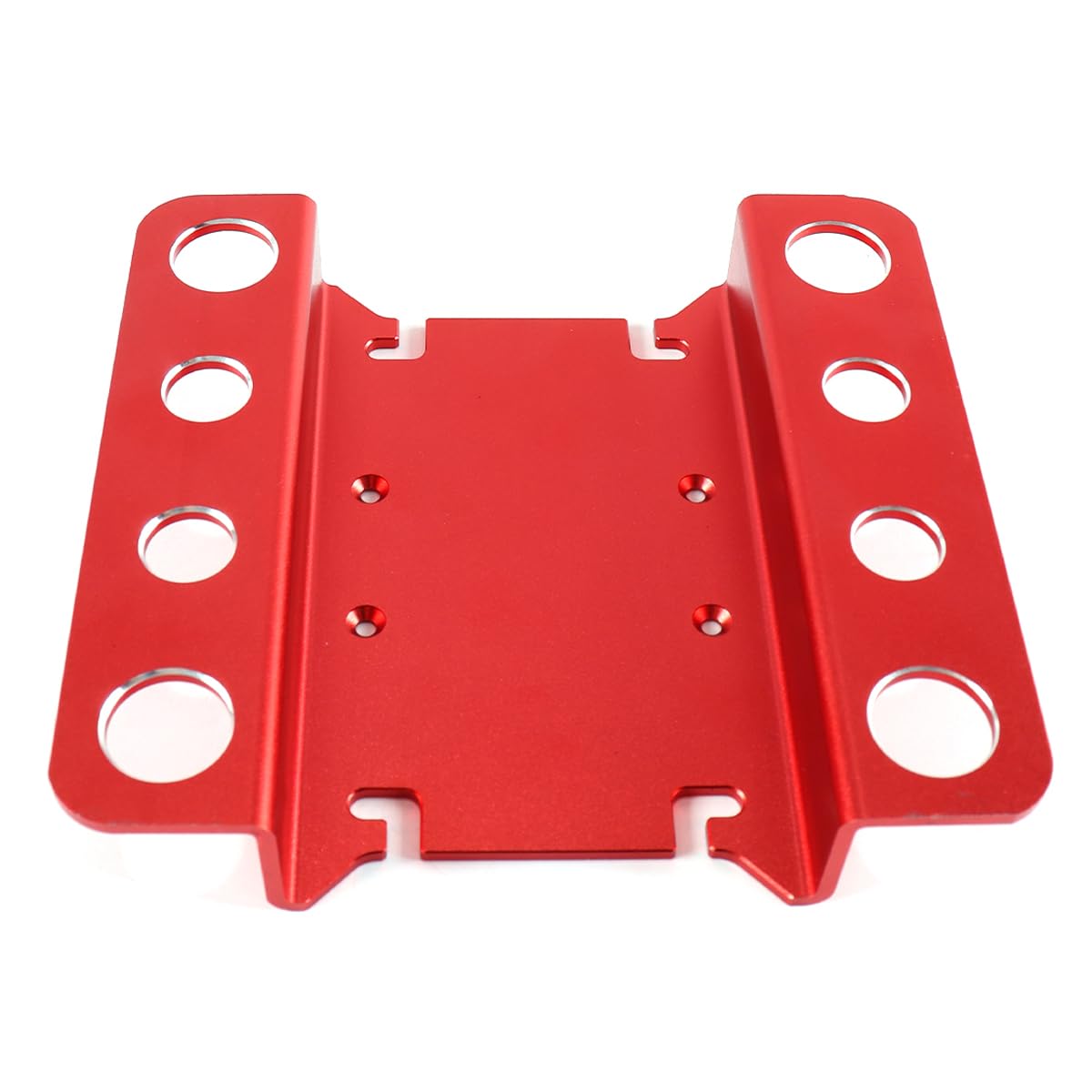 Laroal RC Car Work Stand Aluminum Alloy Lift Work Stand Repair Workstation for 1/8 1/10 Scale RC Crawler Car Truck Buggies (Red) - Image 4