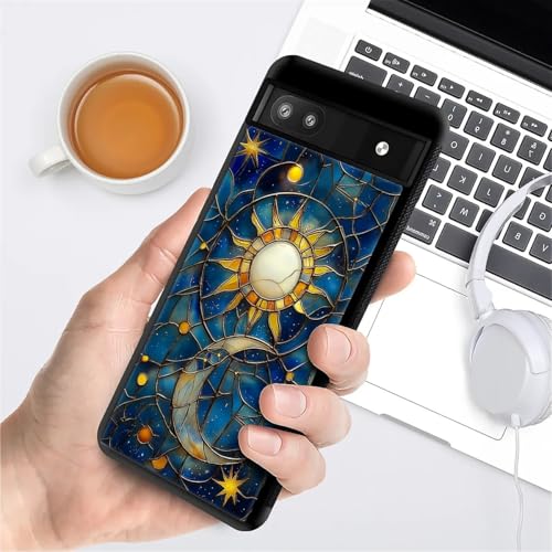 Coque pour Google Pixel 7A en verre céleste premium avec protection intégrale - 6